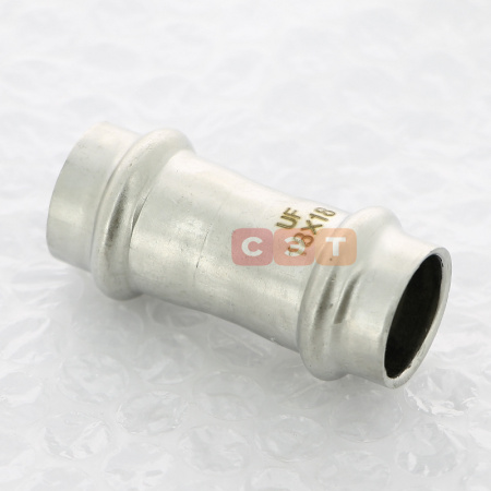 Муфта соединительная ВВ пресс нержавеющая  18 х 18  UniFitt